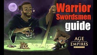 Age of Empires Mobile - AoEM | Rank 1 Warrior Swordsmen Guide - From early to late game