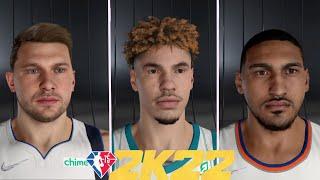 NBA 2K22 Current Gen: All Face Scans, New ones added!(Luka, Lebron, Kyrie)