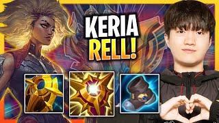 T1 KERIA BRINGS BACK RELL SUPPORT! | T1 Keria Plays Rell Support vs Thresh!  Season 2024