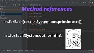 How method references works in java