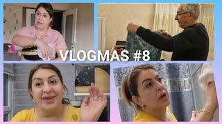 VLOGMAS #8 DİP  KÖŞE  TEMİZLİK ‍️ EMİN ÇAMAŞIRLARI  ASTI   KOCA YARDIMI  GÜZEL🫠