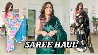 Saree Haul Under 500/- | On Budget Sarees #Thehopestory