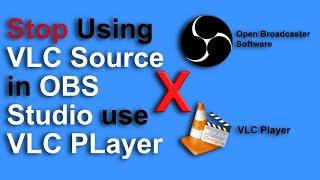 Stop using VLC source in OBS Studio : English Subtitles/Captions