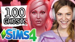 I Killed 100 Sims To Make The MOST Haunted House In The Sims 4 | Kelsey Impicciche