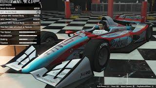 GTA 5 - DLC Vehicle Customization - Declasse DR1 (IndyCar) and Review