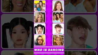 Guess Who's Dancing | Andrea Espada, Lexi Rivera, Anasala Family #youtuber #short #song #quiz