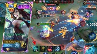 Kagura Kill 21? Enemy Claude MANlAC Comeback Kagura MANlAC Damgae Kagura Mobile Legends Enemy