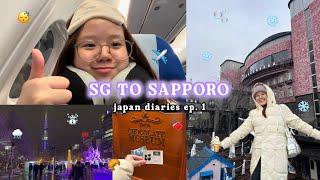 i flew to HOKKAIDO right after my finals... | japan diaries ep.1