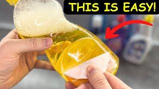 How To Completely REMOVE Labels from Plastic Bottles - 5 Easy HACKS!