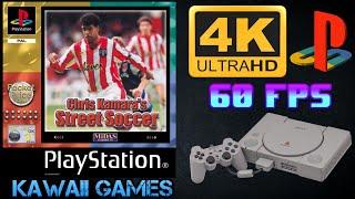 Chris Kamara's Street Soccer | Ultra HD 4K/60fps | PS1 | PREVIEW | Full Movie Gameplay Sample