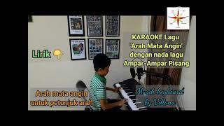 KARAOKE Lagu Arah Mata Angin - Tempo cepat