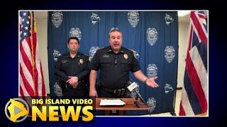 Hawaii Police Press Conference On Hilo Officer Shooting (March 14, 2025)