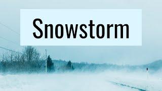 Snowstorm Sound Effect - Winter Storm - Blizzard