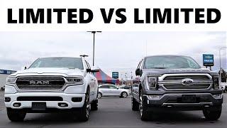 2021 Ram 1500 Limited Vs 2021 Ford F-150 Limited: Has Ford Dethroned Ram As The King Of Luxury???