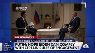 Vladimir Putin speaks to NBC News ahead of summit with President Joe Biden