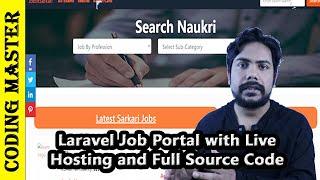 Laravel Job Portal with Live Hosting and Full Source Code