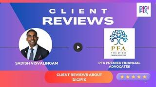 Client Reviews | Premier Financial Advocates | PFA | DigiFix Digital Marketing Agency in Australia