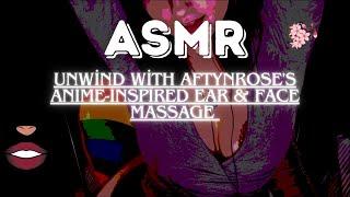 Whispered Anime Delights: AftynRose's Tranquil Inner Ear & Face Caress 