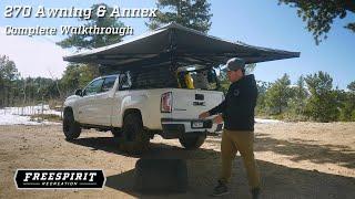 Freespirit Recreation 270 Awning and Annex Walkthrough