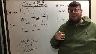 Comparative & Absolute Advantage - Comparative Advantage Example Problem Using Time/Cost Methodology