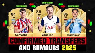 FIFA 25 | NEW CONFIRMED TRANSFERS & RUMOURS!  ft. Grealish, Garnacho, Marmoush... etc