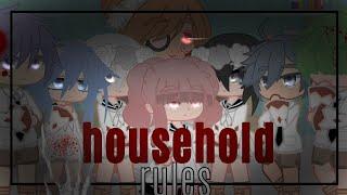 •Household rules•|gcmm|gacha club mini movie|