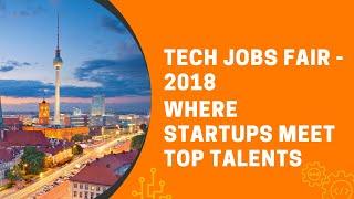 Tech Job Fair 2018, Berlin, Germany