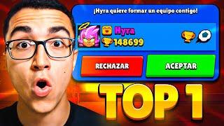 HYRA *TOP 1 del MUNDO* me INVITA para SUBIR COPAS y PASA ESTO...