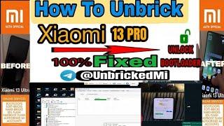Unbrick Xiaomi 13 Pro | How to Unbrick Xiaomi 13 Pro | Xiaomi 13 Pro hard brick | #unbrick
