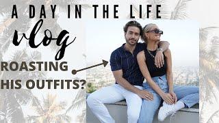 Roasting Alex's Outfits?   | Robbi & Alex Vlog