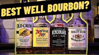 Well Bourbon Brawl: Old Crow vs. Benchmark vs. Ancient Age vs. Heaven Hill