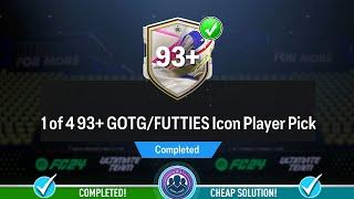 1 of 4 93+ GOTG/FUTTIES Icon Player Pick Opened! - Cheap Solution & SBC Tips - FC 24