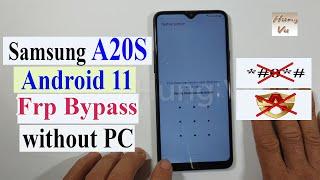 Samsung A20S Frp bypass Android 11 without PC new Solution 2022 - Gsm Hung Vu.