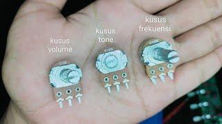 kenapa POTENSIOMETER ada tipe A, tipe B, tipe C, ini Jawabannya