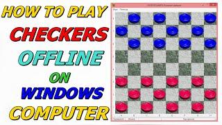How to download and play Checkers Offline on PC Free