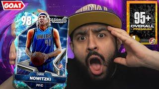 Galaxy Opal Dirk Nowitzki is BROKEN! 95+ Overall Packs and Free Galaxy Opal Giveaway NBA 2K25 MyTeam