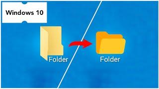 Windows 10 - How to Customize a Folder's Icon