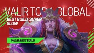 BUILD VALIR 100% SUPER SLOW MUSUH AUTO SURRENDER‼️VALIR BEST BUILD 2024