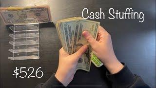 Cash Stuffing $526!  Bi Weekly Pay | Zero Based Budgeting