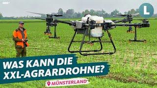 Was kann eine XXL-Agrardrohne? | WDR Lokalzeit Land.Schafft.