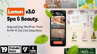 Lemon | Spa & Beauty Responsive Multi-Purpose WordPress Theme Free Download