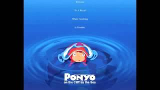 Ponyo on the Cliff by the Sea (Full Japanese Theme Song)