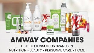 Amway Companies: Health-Conscious Brands in Nutrition, Beauty, Personal Care and Home | Amway