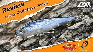 Lucky Craft Bevy Pencil  ][  Lure Action Review Channel