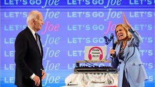 'You answered every question': Jill Biden treats Joe like 'toddler' after debate
