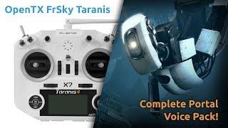 FrSky Taranis COMPLETE Portal Sound Pack Overview and Setup (GLADoS, Wheatley, and More!)