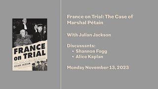 France on Trial: The Case of Marshal Pétain