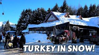 TURKEY IN SNOW 2022 / Istanbul Day Trip / Turkey Travel Vlog