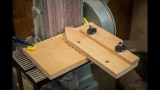 Radius Sanding Jig (wood) - for your Belt Sander