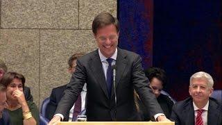 Lachsalvo Rutte om discussie over Gouden Draeck - RTL NIEUWS